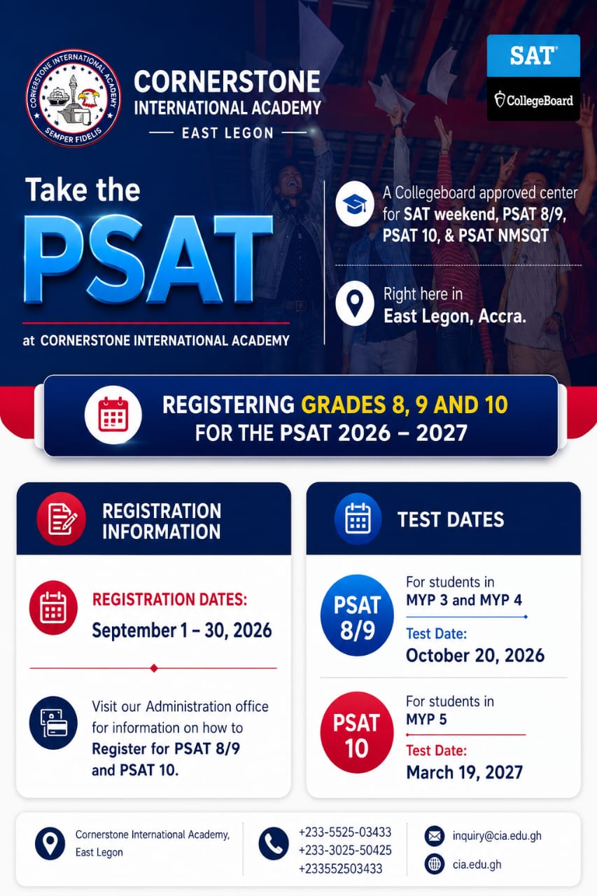 PSAT Registration Banner